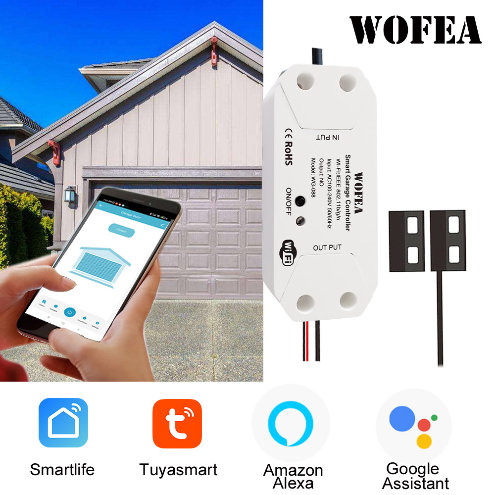 Phone Opening Tool - Wofea Tuya 스마트 WIFI 2.4G 차고
