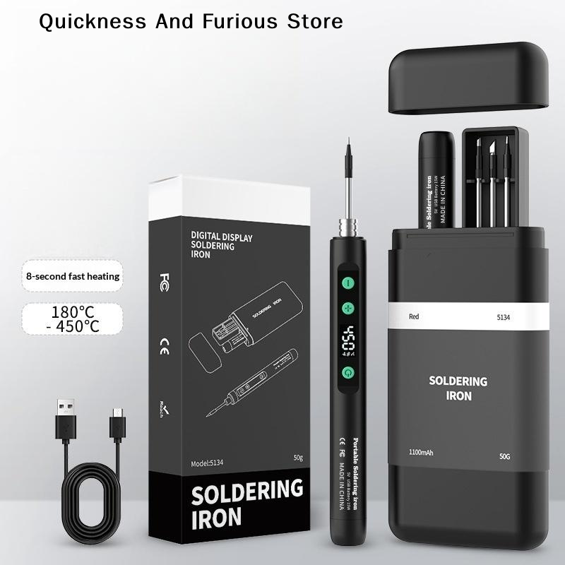 【TO】지능형 온도 조절 기능이 있는 무선 납땜 인두, - Electronics Repair Manual 리뷰 및 가격