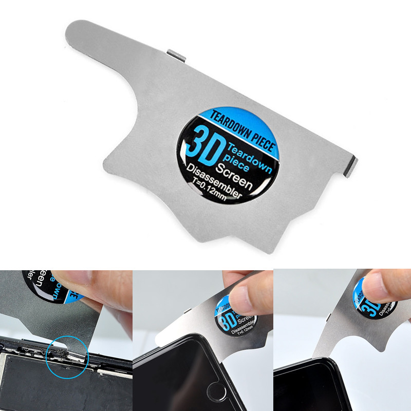 1/2개 TE-024 3D 초박형 스테인리스 카드 분해 - Phone Opening Tool 리뷰 및 가격