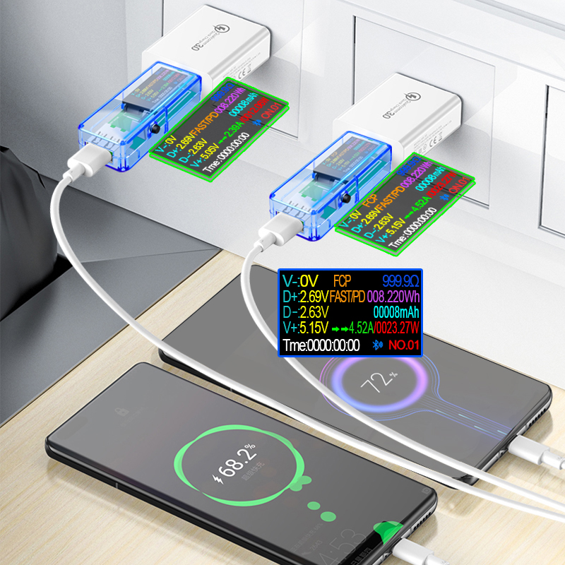 15 IN 1 USB 3.1 테스터 DC 디지털 전압계 - Usb Ammeter Tester 리뷰 및 가격