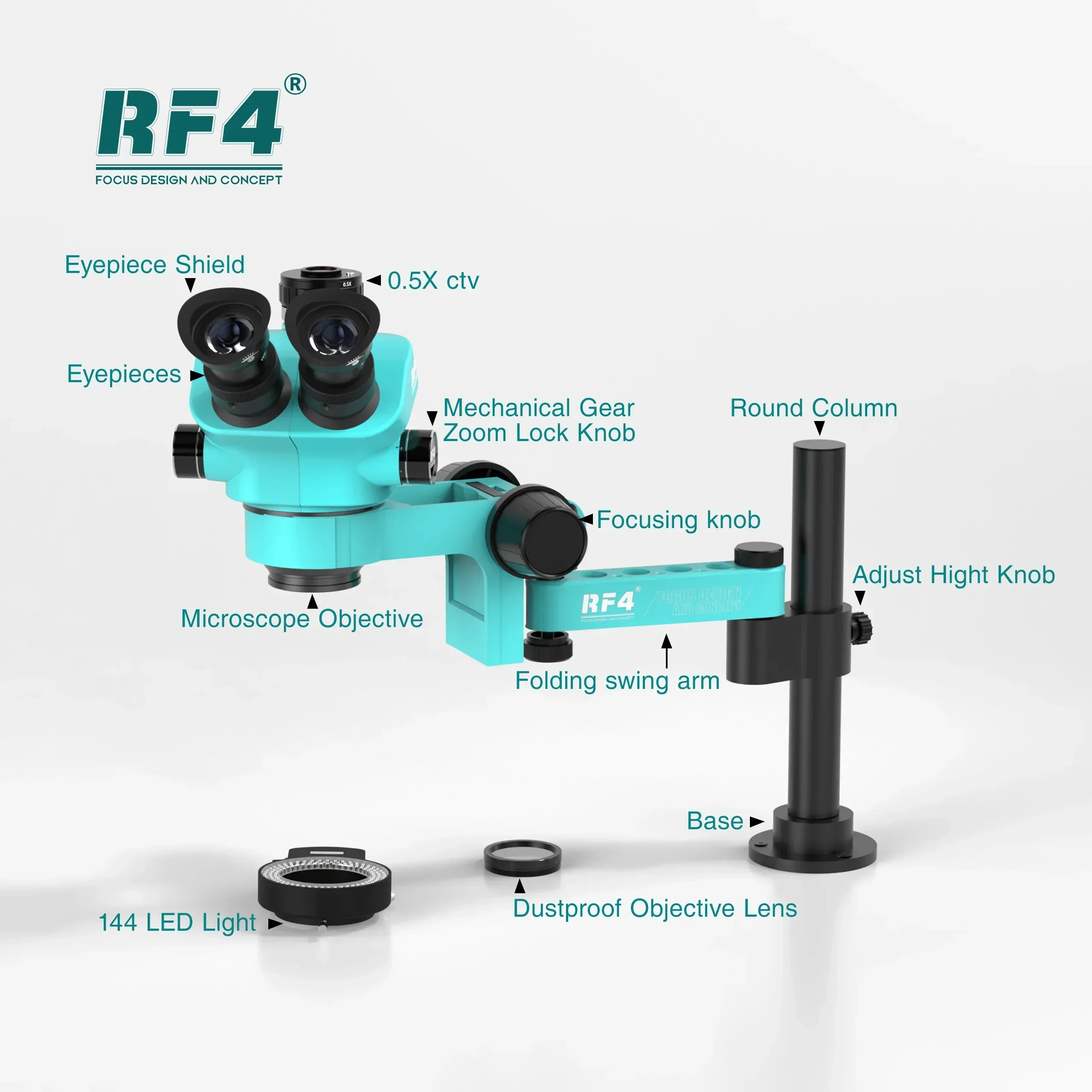 2025/RF4 현미경 RF-7050pro- FO19  - Electronics Repair Degree 리뷰 및 가격