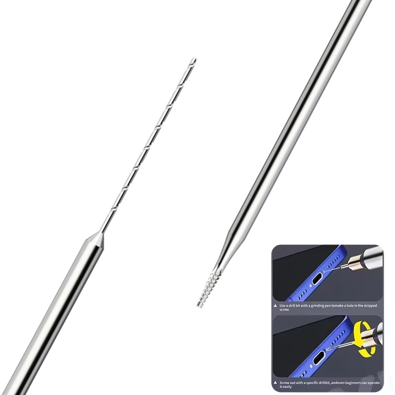 2개 슬라이딩 드릴 비트 합금 나사 추출기 정밀 수리  - Electronics Repair Manual 리뷰 및 가격