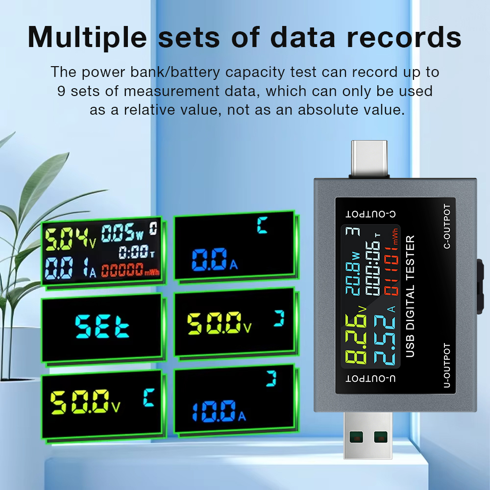 USB Type-C 충전 테스터 DC 4.5-50V 0 - Usb Ammeter Tester 리뷰 및 가격