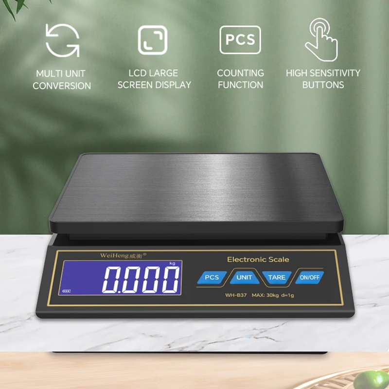 LCD 디지털 주방 저울 30kg/1g 충전식 스테인리 - Electronics Repair Workshop 리뷰 및 가격